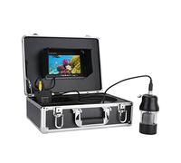 Telecamera Subacquea, 7 pollici DVR. Recorder 20m 50m 100m 100m Videocamera da pesca subacquea Videocamera Finder IP68. Impermeabile 38. Le. Telecamera rotante DS a 360 gradi ,Fishfinder(F8200DB-2L-20