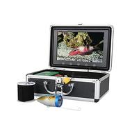 Telecamera Subacquea, 9 pollici 1. 5m / 30m / 50m Fotocamera da pesca subacquea del cercatore di pesce 15pcs bianco Le. DS + 15PCS Lampada a infrarossi for ghiaccio / mare / pesca fluviale ,Fishfinder