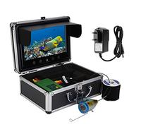 Telecamera Subacquea Da Hd 1000Tvl Fish Finder Con 30 Led a Infrarossi e Bianco Per Pesca Eis/Mare/Fiume Ip68 Impermeabile(1), Fishfinder Da 9 Pollici