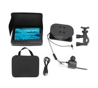 Telecamera subacquea da pesca da 5 pollici, fishfinder subacqueo grandangolare 1080P con visuale a 220 gradi, cavo resistente da 25 m, modalità notturna e batteria da 12 ore per