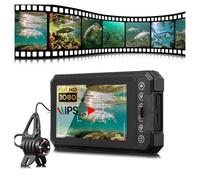 Telecamera subacquea for la pesca HD1080P-DVR 32 GB-4,5'' for sul ghiaccio, regali for uomini, 5000 mAh, IR e LED for buio, rilevatore di USB-C(25m no DVR)