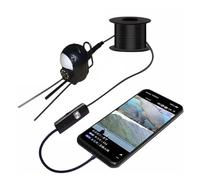 Telecamera subacquea for pesci 5 megapixel IP68 impermeabile endoscopica for la pesca sul ghiaccio USB tipo C Boroscopio Fish finder(10M HD cable)