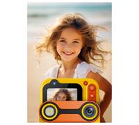 Telecamera subacquea impermeabile per bambini, 3 metri, impermeabile, gialla