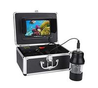 Telecamera subacquea per la pesca, 1. 5M 30M Fotocamera da pesca subacquea Videocamera Finder di pesce 7 pollici DVR. Video Recorder 8G Card Impermeabile 22 LE. DS 360 gradi.(White LEDs 15M cable)