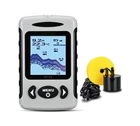 Telecamera subacquea per la pesca, 2.2inch. LCD. Finder di pesce portatile 200KHz / 83kHz Dual Sonar Frequency Frequenza 100m rilevatore for placcaggio da pesca con ghiaccio per la pesca in kayak su l