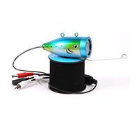 Telecamera subacquea per la pesca, Accessori for telecamere da pesca subacquei singoli for il Fish Finder da 7 pollici 12 LED IR. Lampada a infrarossi o bianco brillante PORTATO(80m cable IR LED)