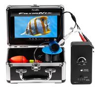 Telecamera subacquea Pesca Fishfinder, monitor LCD da 7 pollici, telecamera da pesca impermeabile 1200TVL, 12 LED bianchi + 12 LED IR luci a infrarossi per mare, barca, pesca sul ghiaccio