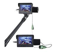 Telecamera Subacquea, Video Fish Finder 4.3 pollici IPS LCD. Tenere sotto controllo 6pcs LED. Kit for fotocamere da pesca for visione notturna for la pesca del ghiaccio subacquea invernale ,Fishfinder