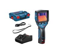 Bosch GTC 400 C Professional Noise equivalent temperature difference (NETD) Nero, Blu 2000 mAh 160 x 120 Pixel Display incorporato