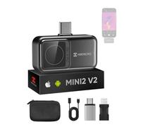 Telecamera Termica HIKMICRO Mini2 V2 - iOS/Android, Risoluzione IR 256x192, SuperIR 512x384, termocamera compatibile con iPhone 15/16, 25Hz, grandangolo 50°, porta USB-C/Lightning (adattatore incluso)