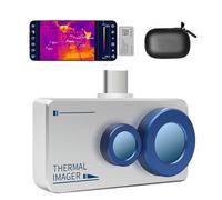 Telecamera termica HP-H2F6B 640 × 480 visuale e ad alta risoluzione, doppia fotocamera termica per Android, ampia gamma di temperature da 5°F a 1022°F, modalità di fusione a infrarossi, termometro per