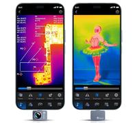 Telecamera termica P2 Pro Android con obiettivo macro | per l'ispezione dei circuiti stampati, risoluzione X³ 512 x 384 intervallo di temperatura da -20 a 600℃