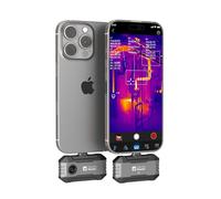 Telecamera termica per iPhone 15/16 e Android Thermal Master P1, fotocamera a infrarossi X³ risoluzione IR 512 x 384, -20 ℃-600 ℃ ispezione domestica 15 x zoom PC analisi (P1)