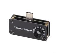 Telecamera termica tipo C Rilevatore di calore, Termometro per telefono cellulare Imager a infrarossi per ispezione HVAC, Trova guasti elettrici, Scanner di umidità per edifici, Compatto
