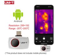 Telecamera termica UNI-T per smartphone UTI256M 256x192 Pixel Telecamera termica Android Rilevamento calore a pavimento