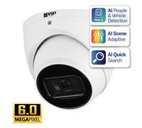 Telecamera TVCC IP 6MP dome turret con intelligenza artificiale IA OEMdahua