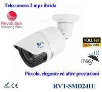 Telecamera Bullet 2 MPX Grand' angolo 2.8 mm CHIP SONY Universale 4 in 1