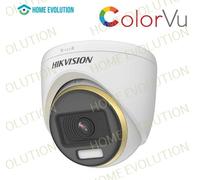 Telecamera videosorveglianza ColorVU Hikvision Dome 2mpx ds-2ce70df3t-mfs F 2.8m
