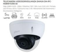 TELECAMERA VIDEOSORVEGLIANZA DAHUA DH-IPC-HDBW1530E-S6