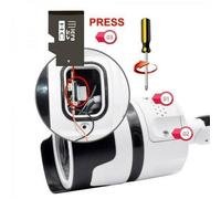 TELECAMERA VIDEOSORVEGLIANZA IP HD 1080P WIRELESS 2 MPX ESTERNO CLOUD WIFI LED