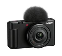 Telecamera Vlog Sony ZV-1F per creatori di contenuti e vlogger Nero
