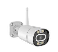 Telecamera Wi-Fi, esterno, 2 Mpx, Visione notturna a colori, Audio, H.265, ONVIF