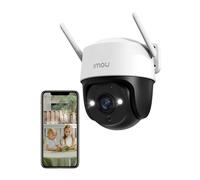Telecamera Wi-Fi Esterno 5MP; Telecamera Wifi 360° 3K Visione Notturna a Colori;