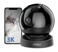 Telecamera Wi Fi Interno Videocamera Sorveglianza Interna 5MP Visione Notturna&