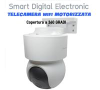 Telecamera Wi-Fi Motorizzata 360° Wireless Audio Notturna Starlight