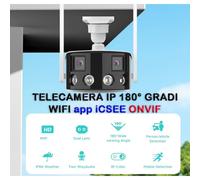 TELECAMERA WIFI 180° GRADI ONVIF FULL COLOR