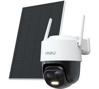TELECAMERA WIFI 2K SENZA FILI CON PANNELLO SOLARE 360° RILEVA VEICOLI, PERSONE