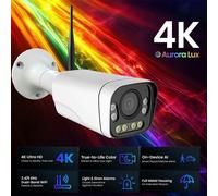 Telecamera Wifi 8 mpx 4k Poe ad Intelligenza Artificiale