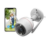 Telecamera WiFi Esterno 3mp Videocamera Sorveglianza Esterno WiFi con Visione