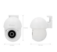 Telecamera Wifi Nivian 2k Motorizzata NVS-IPC-0S4-L-MINI