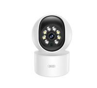 Telecamera WiFi per interni rotante a 340° con luci LED per il rilevamento umano