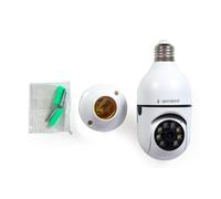 Telecamera WiFi rotante intelligente Gembird, E27, 1080p - TSL-CAM-WRHD-01
