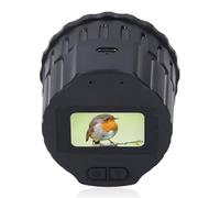 Telecamera WiFi, Telecamera Oculare con Registrazione Video 2K per Microscopio Telescopico da 28 Mm-50 Mm e Binocolo Monoculare, Birdwatching (Nessuna Memoria)