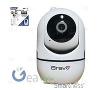 TELECAMERA WIRELESS IP WIFI MOTORIZZATA INTERNO IOS ANDROID BRAVO NANA' PRO LUX