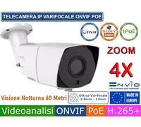 TELECAMERA ZOOM 4X VARIFOCALE 2.4 MP SONY SUPER STARVIS IMX307