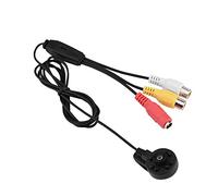 Telecamere CCTV Pico - Mini telecamera di sicurezza cablata 8 LED IR Visione notturna Telecamera nascosta Audio e video FPV Microcamera per comunità residenziale, Casa, Hotel, Parcheggio, Magazzino, F