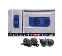 Telecamere Per Auto 3D AHD 1080P A 360 Gradi Around View Bird View 4CH Registratore DVR Automatico Per Lettore Con Manopola Wireless Telecamera Posteriore(None)