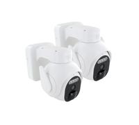 Telecamere per esterni - DIO CONNECTED HOME - Set di 2 - Rotanti - Batteria - 3MP - Nouvo