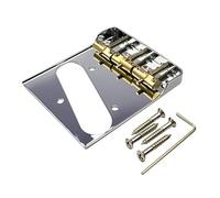 Telecaster - Ponte cromato con selle in ottone compensato e lati tagliati per chitarra Fender Tele