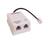 telecom Filtro ADSL Telefono Presa RJ 11 TELEFONICO Modem Splitter Plug FAX