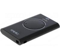 TELECOMANDO 2 CANALI FAAC XT2 868 MHZ NERO SLH LR 7870091 PER AUTOMAZIONE