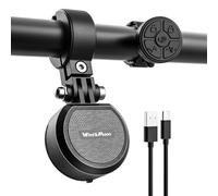 Telecomando 4 tipi di suoneria Campanello Bici, Allarme Clacson Elettrico, Volume Regolabile 120 Decibel, Clacson Elettrico Impermeabile IPX6, Adatto per Biciclette e Mountain Bike da 22-32 mm
