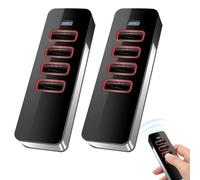 Telecomando 868 MHz per apriporta garage compatibile con 4018V000, 4 tasti trasmettitore manuale per trasmettitore radio 4015862001900, codice rotolo, ricambio per azionamenti cancello - 1 pezzo (1