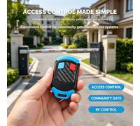 Telecomando A 2 Pulsanti da 433 MHz per Cancello Elettrico, con Codice Variabile, per Apriporta da Garage e Sistema di Controllo per CENTURION.