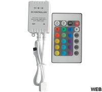 Telecomando a infrarossi per strisce LED 12V 6A 24 tasti Elmark