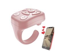 Telecomando a scorrimento - Controller otturatore fotocamera | Bastoncini per selfie con tracciamento del volto - Breve video Anello simile a Telecomando Lazy Photo Selfie Stic